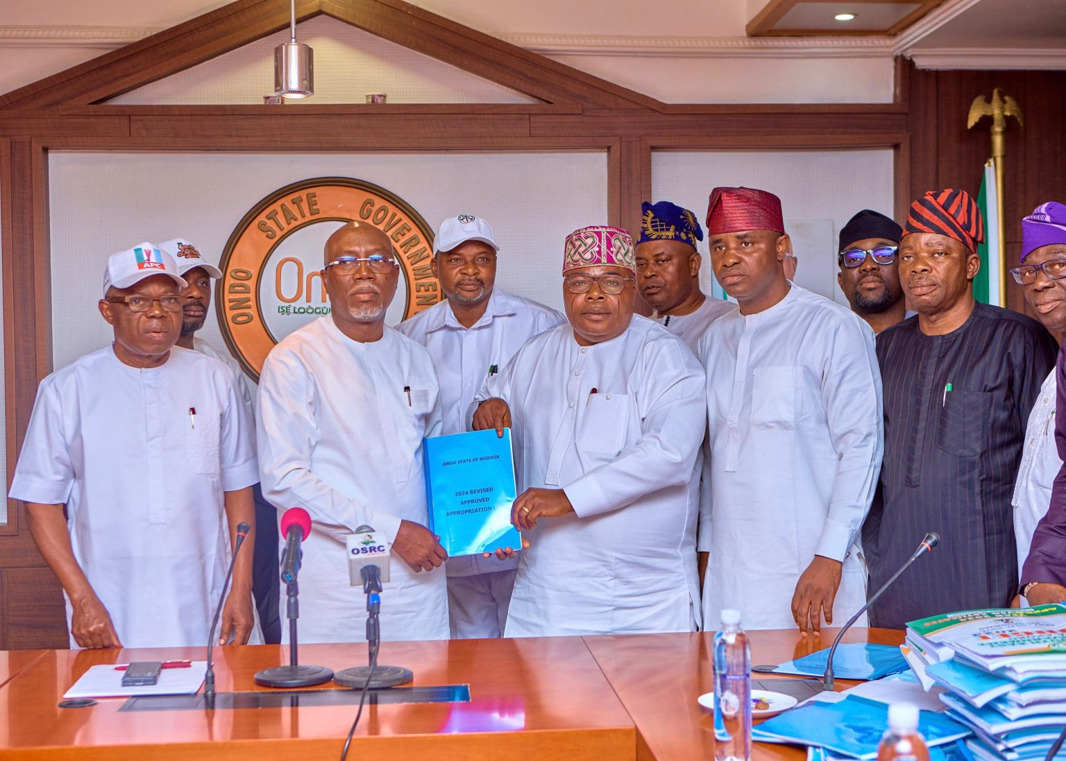 GOV AIYEDATIWA SIGNS N96B 2024 SUPLEMENTARY BUDGET INTO LAW